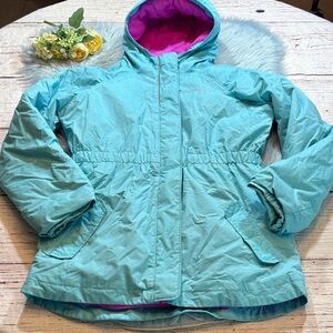 Columbia Blue Daredevil Darling Outgrown Jacket sz L